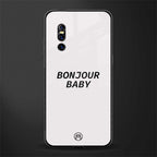 bonjour baby glass case for vivo v15 pro image