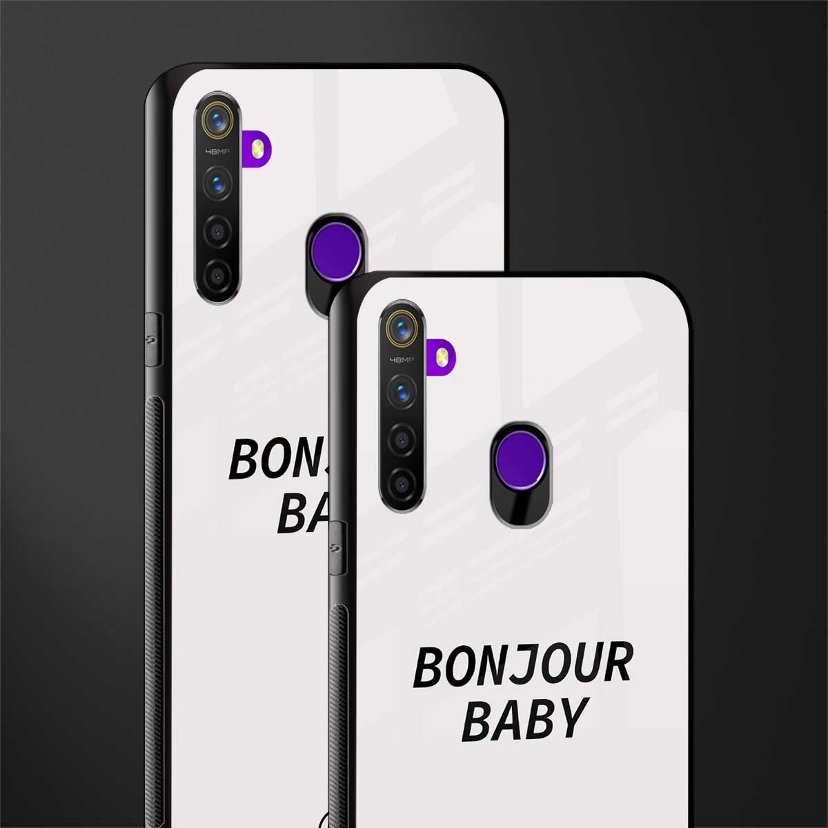 bonjour baby glass case for realme 5 image-2