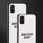bonjour baby glass case for samsung galaxy a71 image-2
