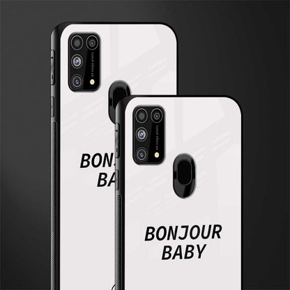 bonjour baby glass case for samsung galaxy f41 image-2