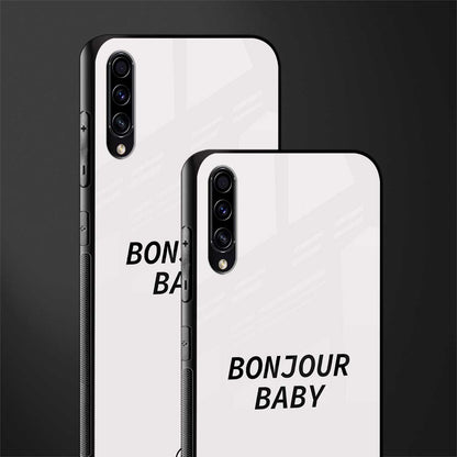 bonjour baby glass case for samsung galaxy a50 image-2