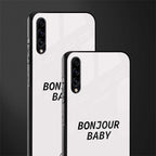 bonjour baby glass case for samsung galaxy a50s image-2