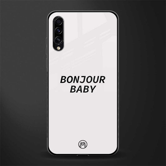 bonjour baby glass case for samsung galaxy a30s image