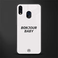bonjour baby glass case for samsung galaxy m10s image