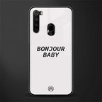 bonjour baby glass case for redmi note 8 image