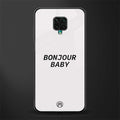 bonjour baby glass case for poco m2 pro image