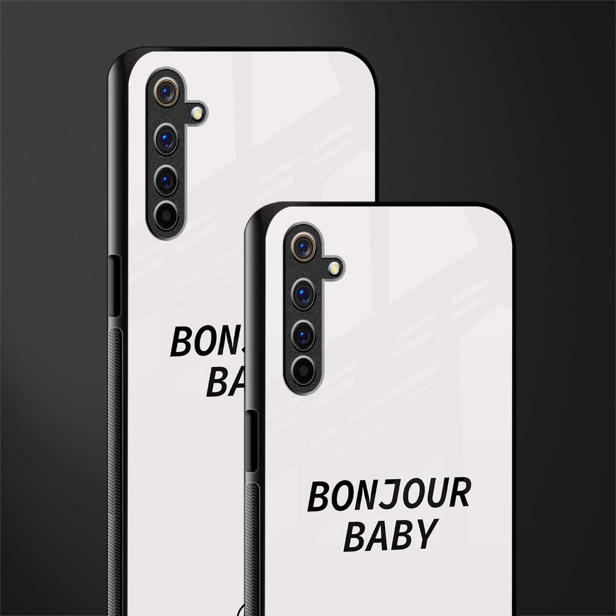 bonjour baby glass case for realme 6i image-2