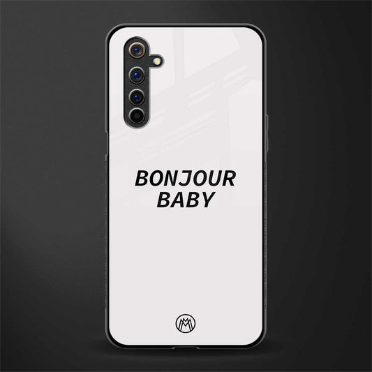 bonjour baby glass case for realme 6 pro image