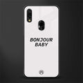 bonjour baby glass case for redmi note 7 pro image