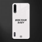 bonjour baby glass case for mi a3 redmi a3 image