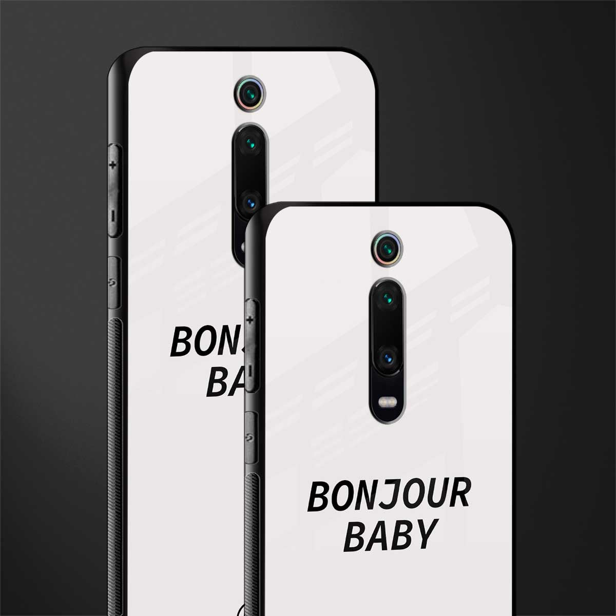 bonjour baby glass case for redmi k20 image-2