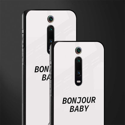 bonjour baby glass case for redmi k20 pro image-2