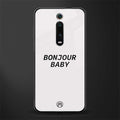 bonjour baby glass case for redmi k20 pro image