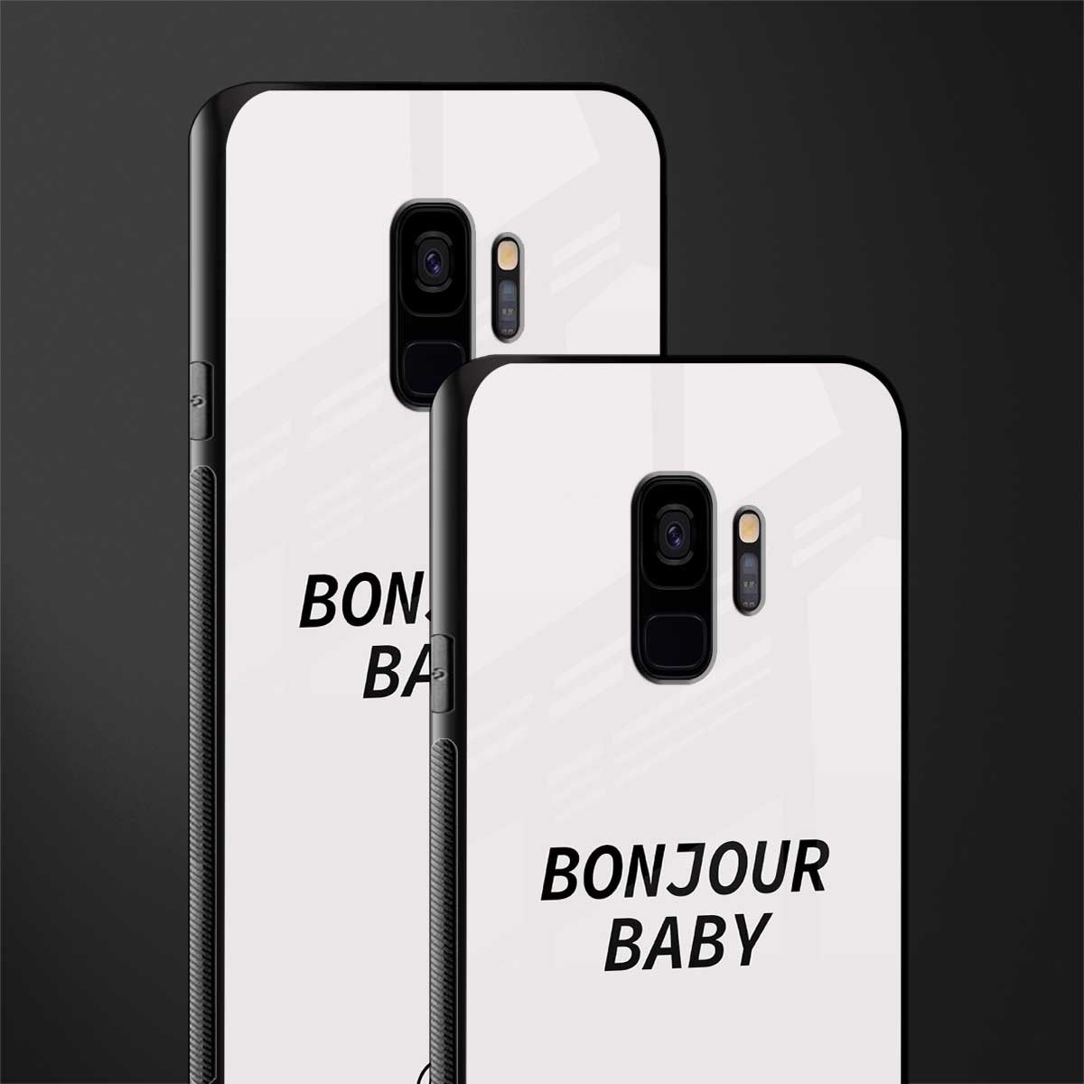 bonjour baby glass case for samsung galaxy s9 image-2