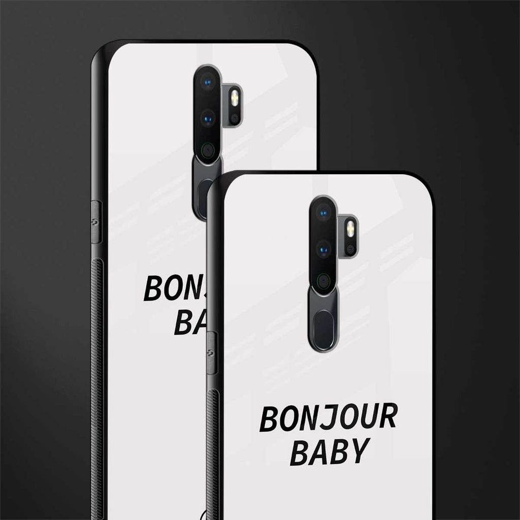 bonjour baby glass case for oppo a5 2020 image-2