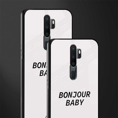 bonjour baby glass case for oppo a5 2020 image-2