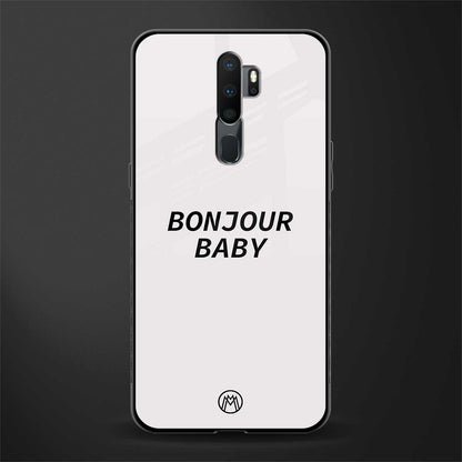 bonjour baby glass case for oppo a5 2020 image