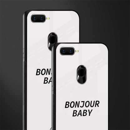bonjour baby glass case for oppo a12 image-2
