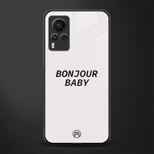 bonjour baby glass case for vivo x60 pro image