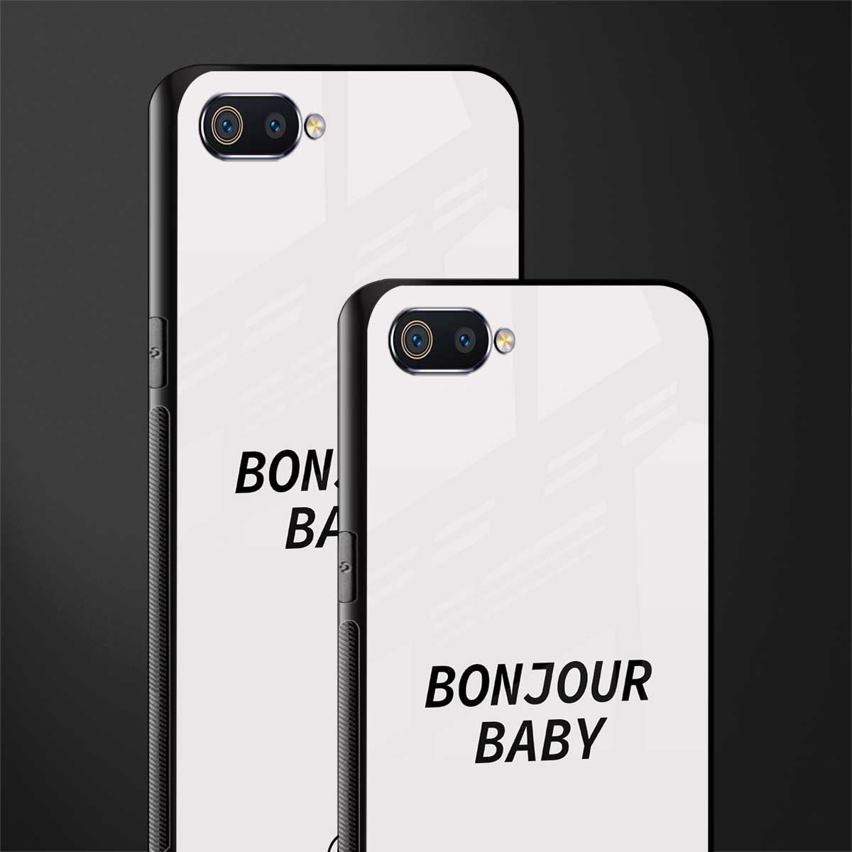 bonjour baby glass case for realme c2 image-2