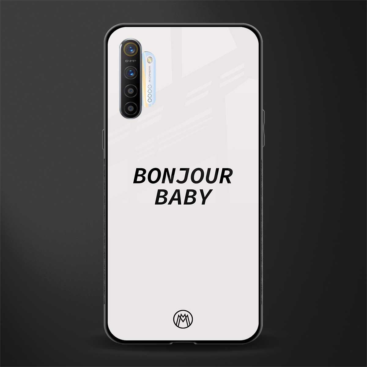 bonjour baby glass case for realme x2 image