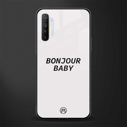 bonjour baby glass case for realme x2 image