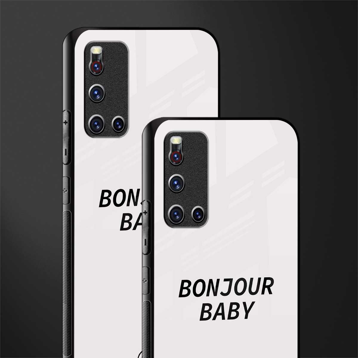 bonjour baby glass case for vivo v19 image-2