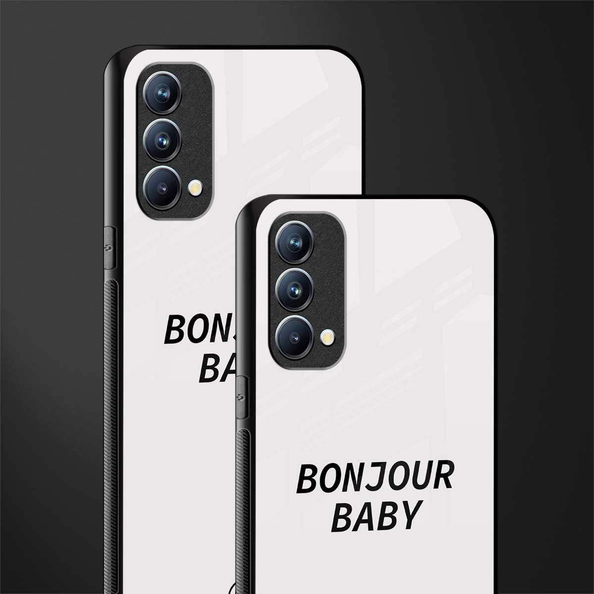 bonjour baby glass case for oppo f19s image-2