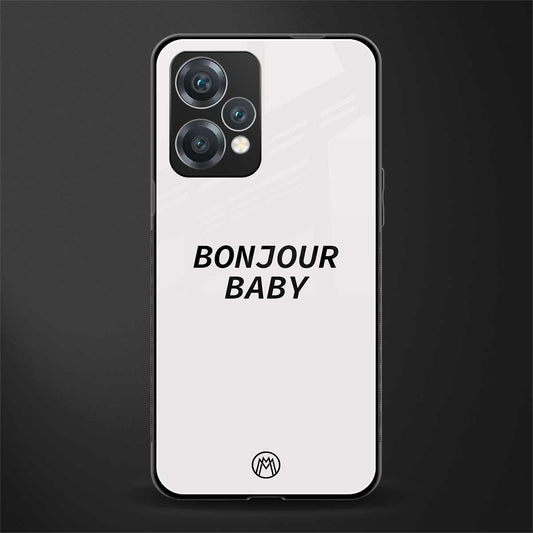 bonjour baby back phone cover | glass case for realme 9 pro 5g