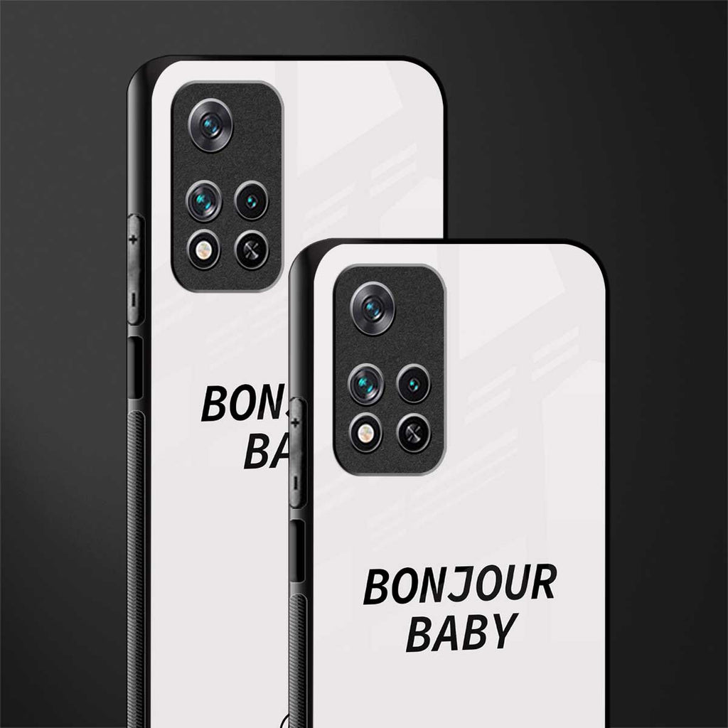 bonjour baby glass case for xiaomi 11i 5g image-2