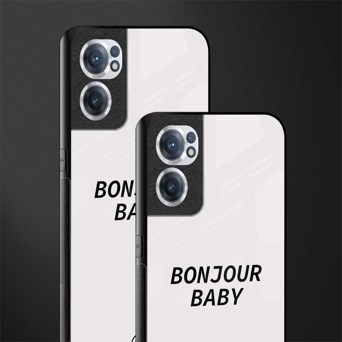 bonjour baby glass case for oneplus nord ce 2 5g image-2