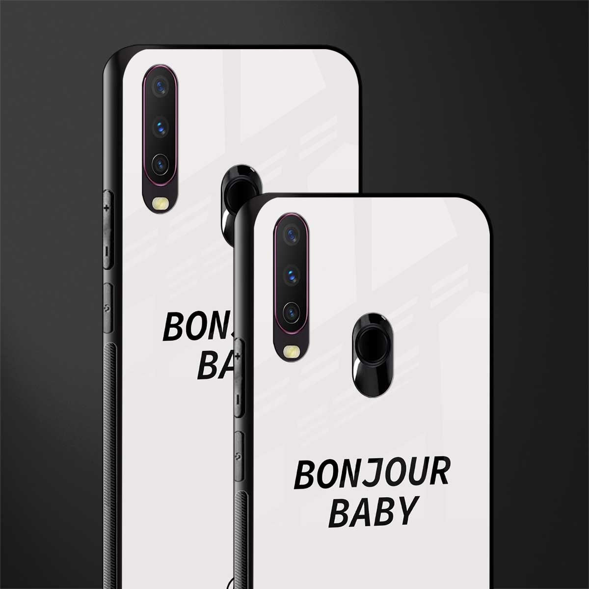 bonjour baby glass case for vivo y17 image-2