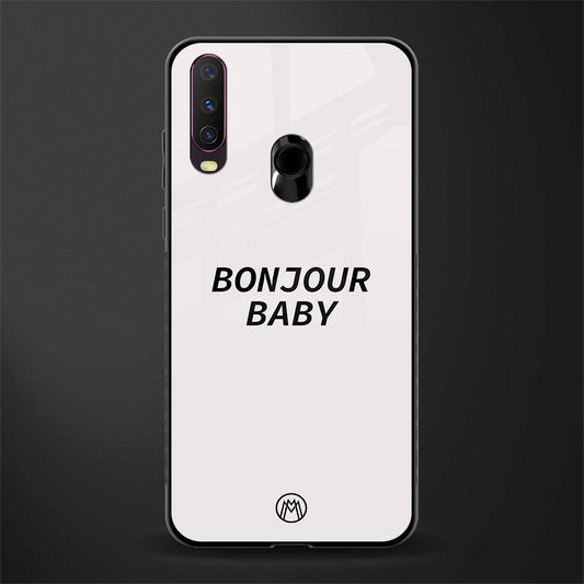 bonjour baby glass case for vivo y15 image