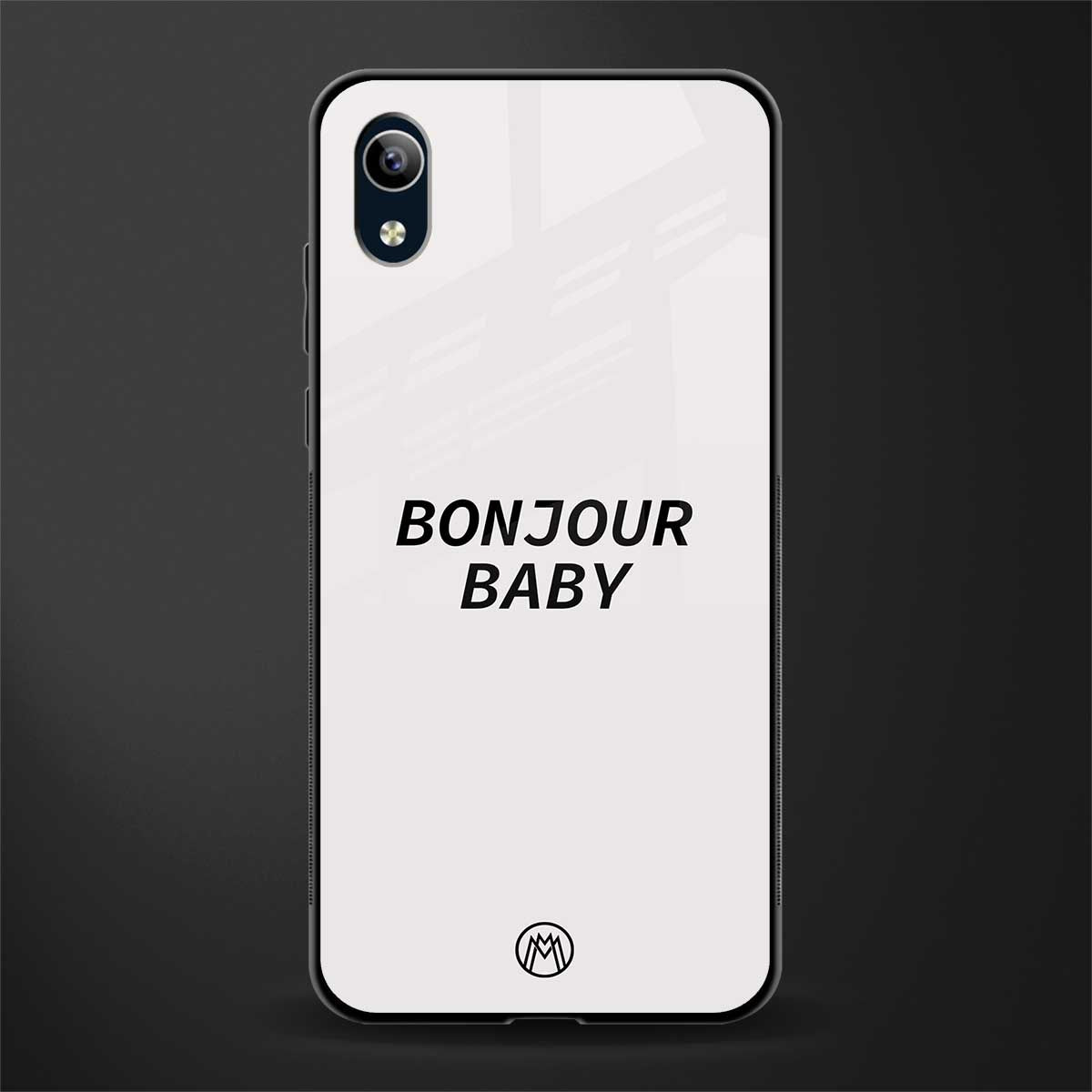 bonjour baby glass case for vivo y1s without fingerprint image