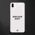 bonjour baby glass case for vivo v11 pro image