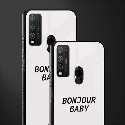 bonjour baby glass case for vivo y50 image-2