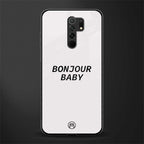bonjour baby glass case for poco m2 image
