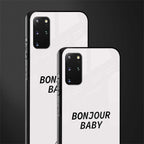 bonjour baby glass case for samsung galaxy s20 plus image-2