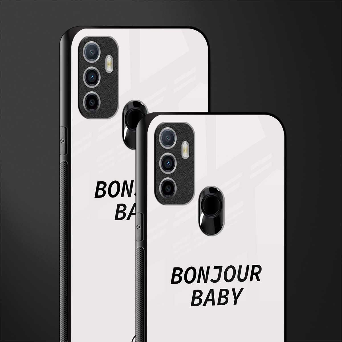 bonjour baby glass case for oppo a53 image-2