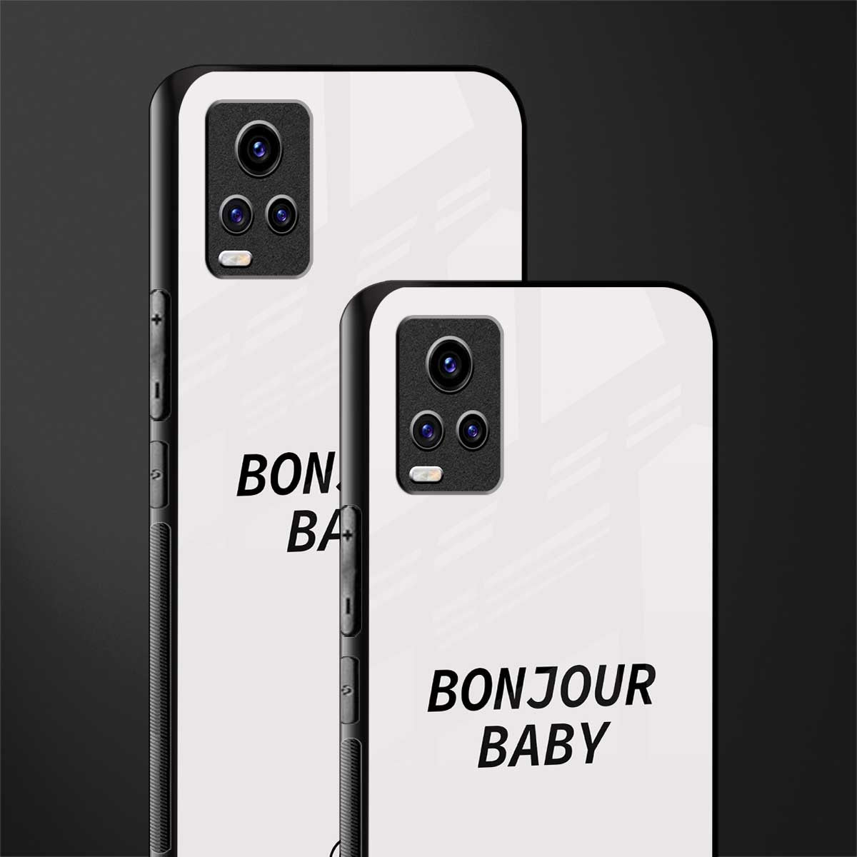 bonjour baby glass case for vivo v20 image-2