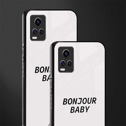 bonjour baby glass case for vivo v20 image-2