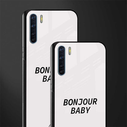 bonjour baby glass case for oppo f15 image-2