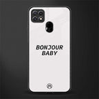 bonjour baby glass case for oppo a15s image