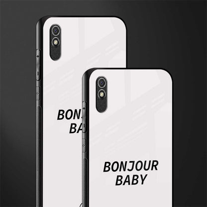 bonjour baby glass case for redmi 9a image-2