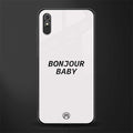 bonjour baby glass case for redmi 9a image