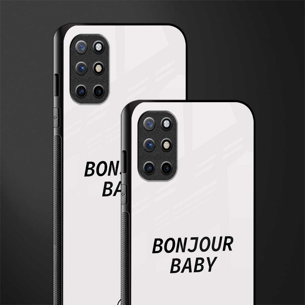 bonjour baby glass case for oneplus 8t image-2