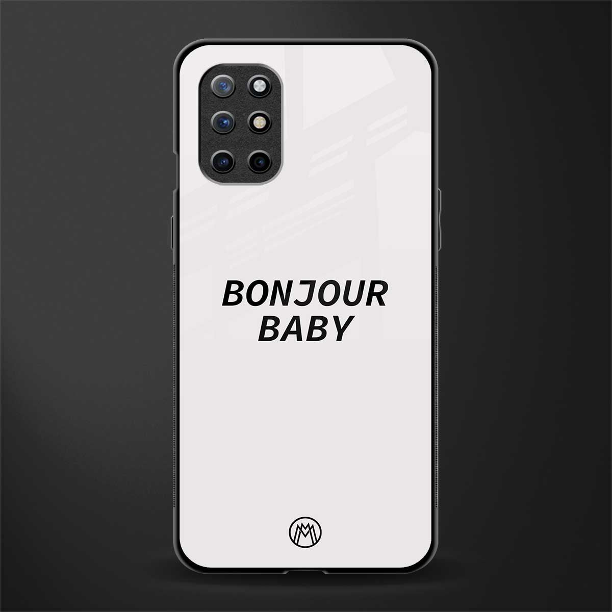 bonjour baby glass case for oneplus 8t image