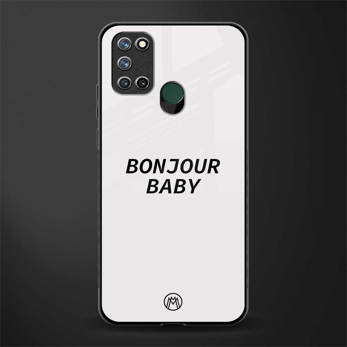 bonjour baby glass case for realme 7i image