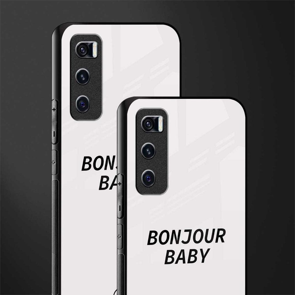 bonjour baby glass case for vivo v20 se image-2