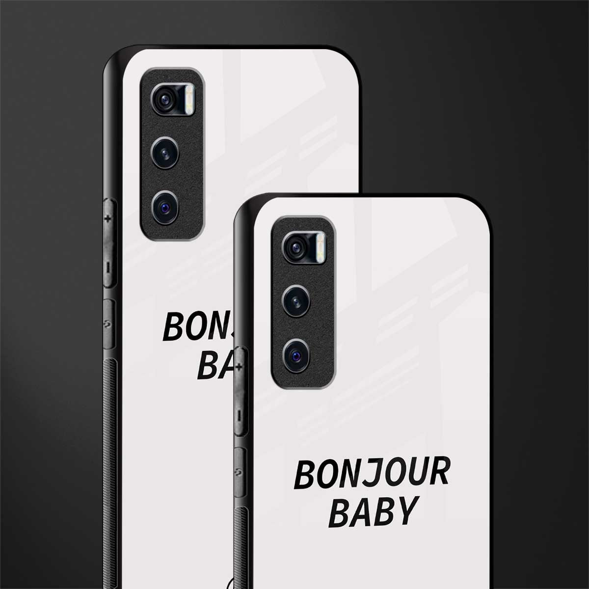 bonjour baby glass case for vivo v20 se image-2